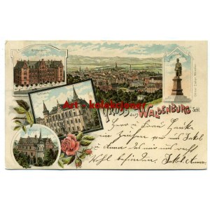 Wałbrzych - Waldenburg - Litografia