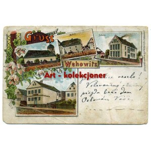 Wiechowice - Wehowitz gm. Branice - Lithograph