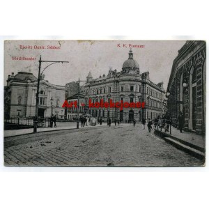 Bielsko Biała - Bielitz - Poczta - Teatr