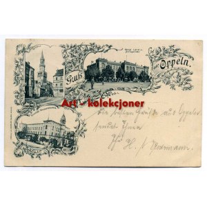 Opole - Oppeln - Lithography
