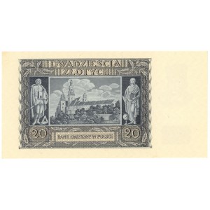 20 złotych 1940 - seria G