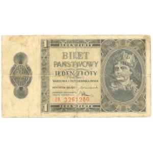 1 złoty 1938 - seria IA
