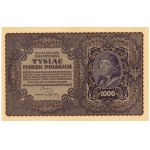 10 oraz 1.000 marek polskich 1919 - set 5 sztuk