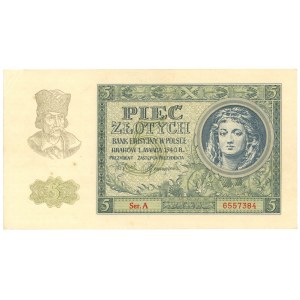 5 zloty 1940 - Series A