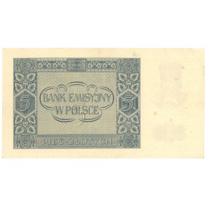 5 zloty 1940 - Series A