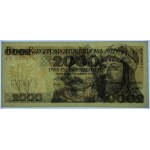 2,000 zloty 1979 - AG series
