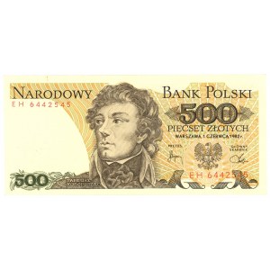 500 złotych 1982 - seria EH