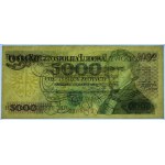 5,000 zloty 1982 - CG series