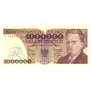1 000 000 zlotých 1991 - séria E