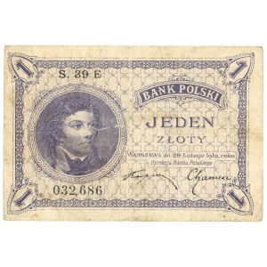 1 złoty 1919 - S. 39 E