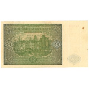 500 złotych 1946 - seria E