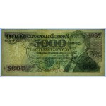 5,000 zloty 1986 - BR series