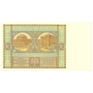 50 złotych 1929 - seria CW.