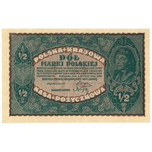 1/2 marki polskiej 1920