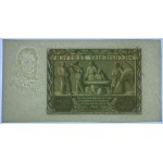 50 złotych 1936 - seria AD - awers bez nadruku głównego - GDA 50