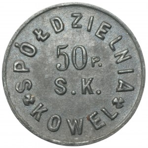 II RP, 20 groszy Spółdzielnia 50 Pułk Strzelców Kresowych, Kowel