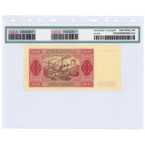 100 złotych 1948 - seria FP - GDA 50 NET