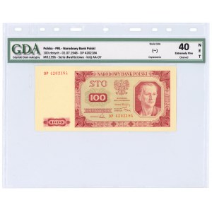 100 złotych 1948 - seria DP - GDA 40 NET