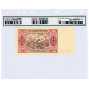 100 złotych 1948 - seria DP - GDA 40 NET