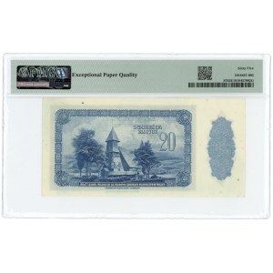 20 złotych 1939 - seria C - PMG 65 EPQ