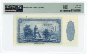 20 złotych 1939 - seria C - PMG 65 EPQ
