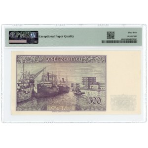 500 złotych 1939 - seria C - PMG 64 EPQ