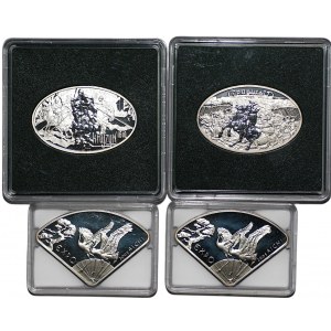 10 złotych (2005-2010) zestaw 4 sztuk monet