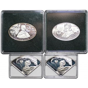 10 złotych (2005-2010) zestaw 4 sztuk monet