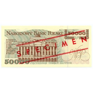 50.000 złotych 1993 - seria A 0000000 - WZÓR No 0945*