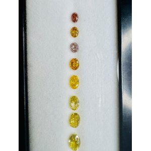 15 DIAMONDS 3.98 CT MIX COLORS - SI-I1 - - EY40706
