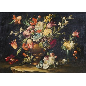 Artist unspecified (18th century), Flowers in a vase