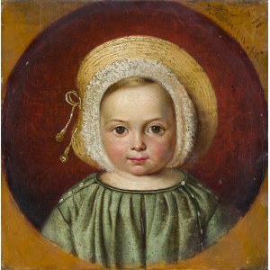 Wilhelm Schumann (1st half of 19th century), Portrait of a girl, 1841