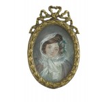 Barbara Pisarczyk-Niezgoda (1931-2019), Miniatura z portretem Marii Szymanowskiej
