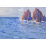 Bronisława Rychter-Janowska (1868 Kraków - 1953 tamże), Pejzaż z Capri, 1904
