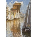 Arthur Bendrat (1872 Gdańsk - 1914 Coswig koło Drezna), Długie Pobrzeże w Gdańsku, 1897