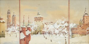 Feliks Marjan Rybakowski (XX w.), Widoki Krakowa
