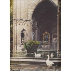 Eduardo Liesa (XX w.), Katedra w Barcelonie