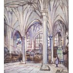 Otto Hamel (1866 Erfurt - 1950 Lohr), Wnętrze Dworu Artusa w Gdańsku