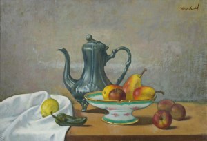 Jakub Markiel (1911 Łódź - 2008 Paryż), Martwa natura z dzbankiem