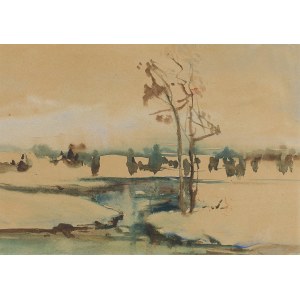 Artist unspecified (20th century), Winter Landscape