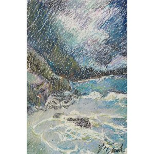 Józefa Wnukowa (1911 Warsaw - 2000 Sopot), Mount Maunganui from the series Travels.