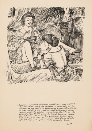 Szymon Kobyliński (1927 Warszawa - 2002 tamże), Projekt ilustracji do książki 