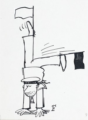 Jerzy Flisak (1930 Warszawa - 2008 tamże), Sygnalizacja szyfrem, l. 60. XX w.