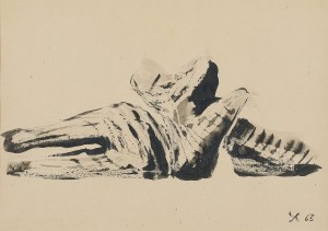 Adam Smolana (1921 Lwów-1987 Sopot), Bez tytułu, 1963