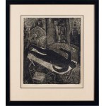 Ryszard Stryjec (1932 Lipniszki k. Lidy-1997 Gdańsk), Wnętrze, z cyklu Wnętrza, 1961