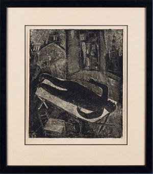 Ryszard Stryjec (1932 Lipniszki k. Lidy-1997 Gdańsk), Wnętrze, z cyklu 