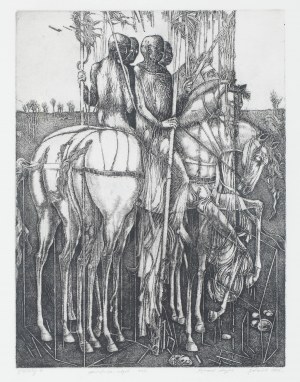 Ryszard Stryjec (1932 Lipniszki k. Lidy-1997 Gdańsk), Jeźdźcy Apokalipsy, 1986