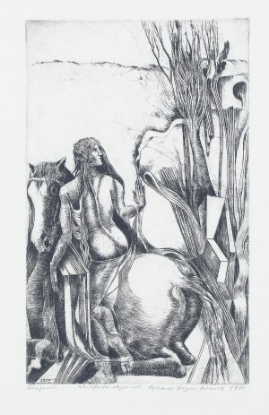 Ryszard Stryjec (1932 Lipniszki k. Lidy-1997 Gdańsk), Alegoria, 1971