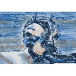 Andrzej Lipniewski (1945 Białystok - 2019 Gdańsk), Pan Sanat 1, z cyklu Sanitas, 1998