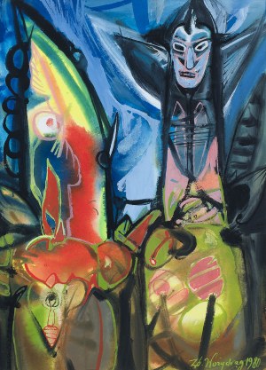 Zbigniew Ważydrąg (ur. 1952), Bez tytułu, 1980